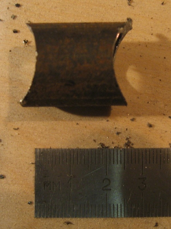 отторцованный отрезок трубы 30 мм